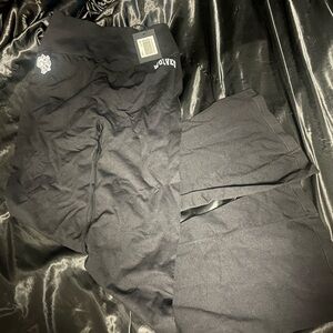 NWT Darcsport Black Flare Leggings